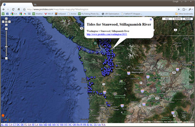 Tidea Map